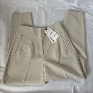 NEW Zara High Waist Pleated Pants